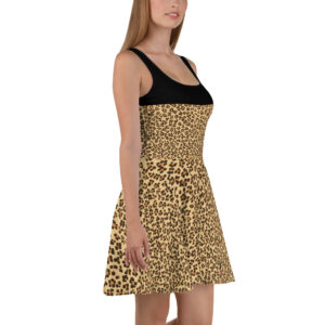 Leopard Skater Dress