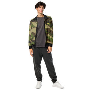 Camo unisex track jacket