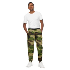 Camo unisex track pants